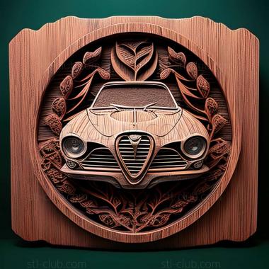 3D модель Alfa Romeo Giulia Sprint Speciale (STL)